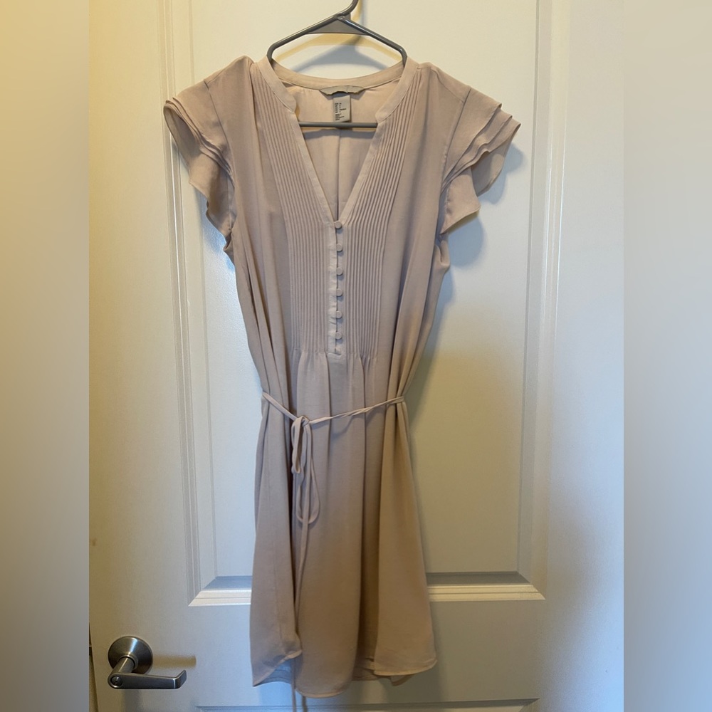 H&M beige dress